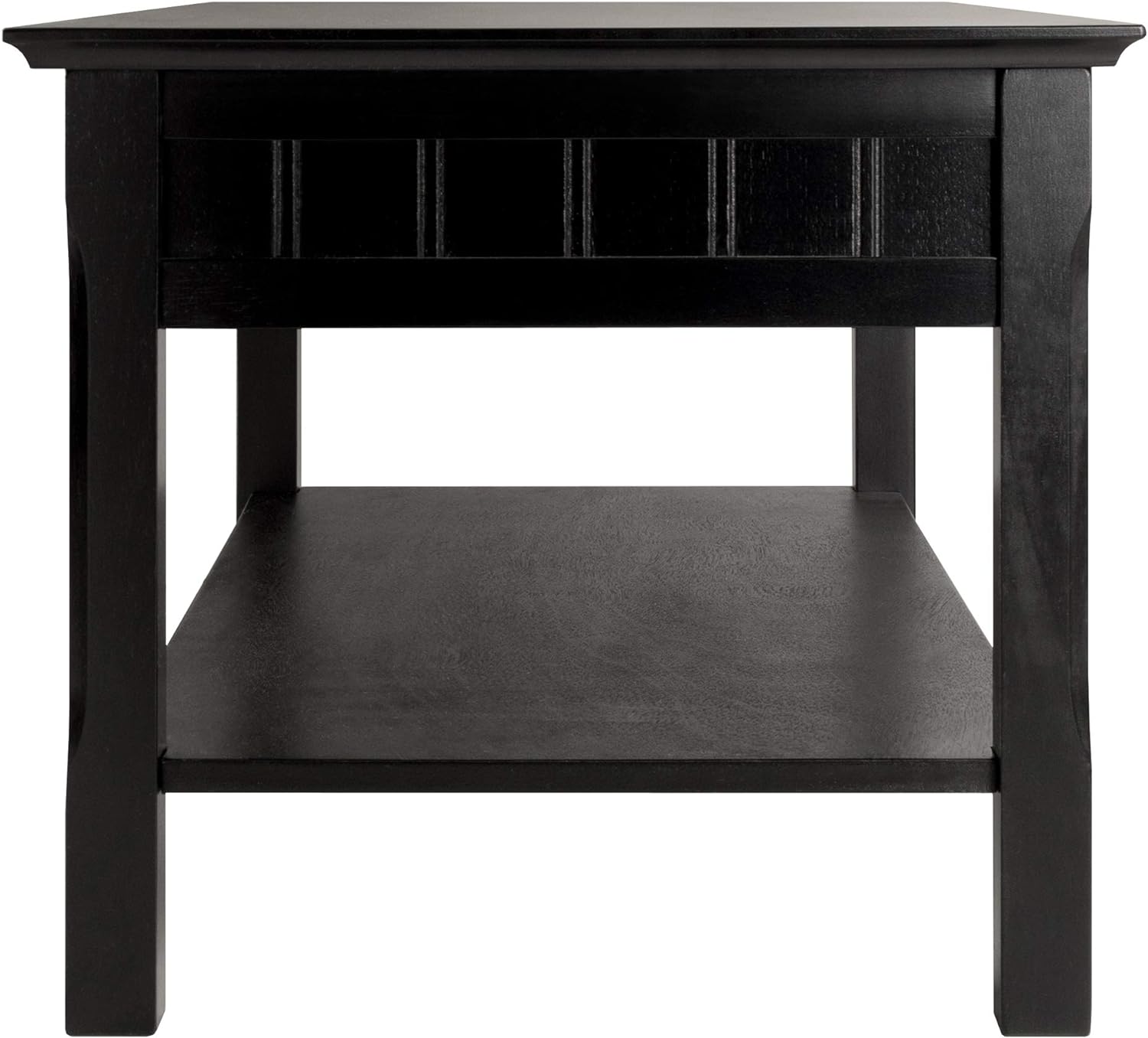 Winsome Timber Occasional Table, Black, 38 inches