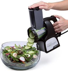 Presto 02970 Professional Salad Shooter Electric Slicer/Shredder, Black