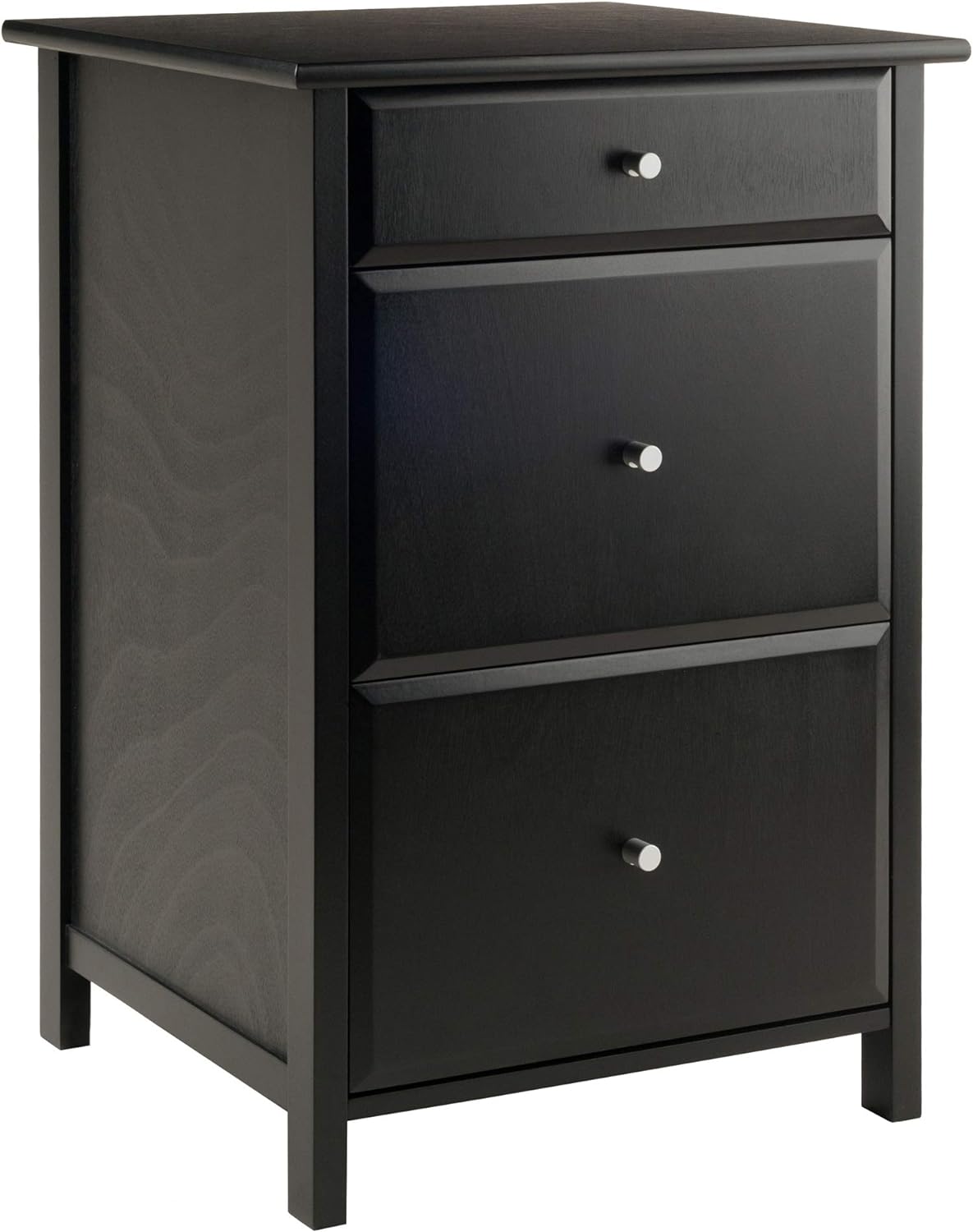 Winsome Delta File Cabinet Black Home Office