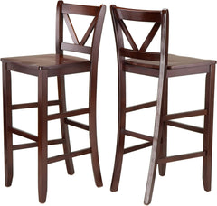 Winsome Victor Stools, 29", Brown