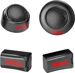 BOSS Audio Systems TW15 250 Watt Per Pair, 1 Inch Car Tweeters, 2 Crossovers Sold in Pairs , BLACK