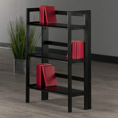 Winsome Wood Terry Shelving, Black, 3