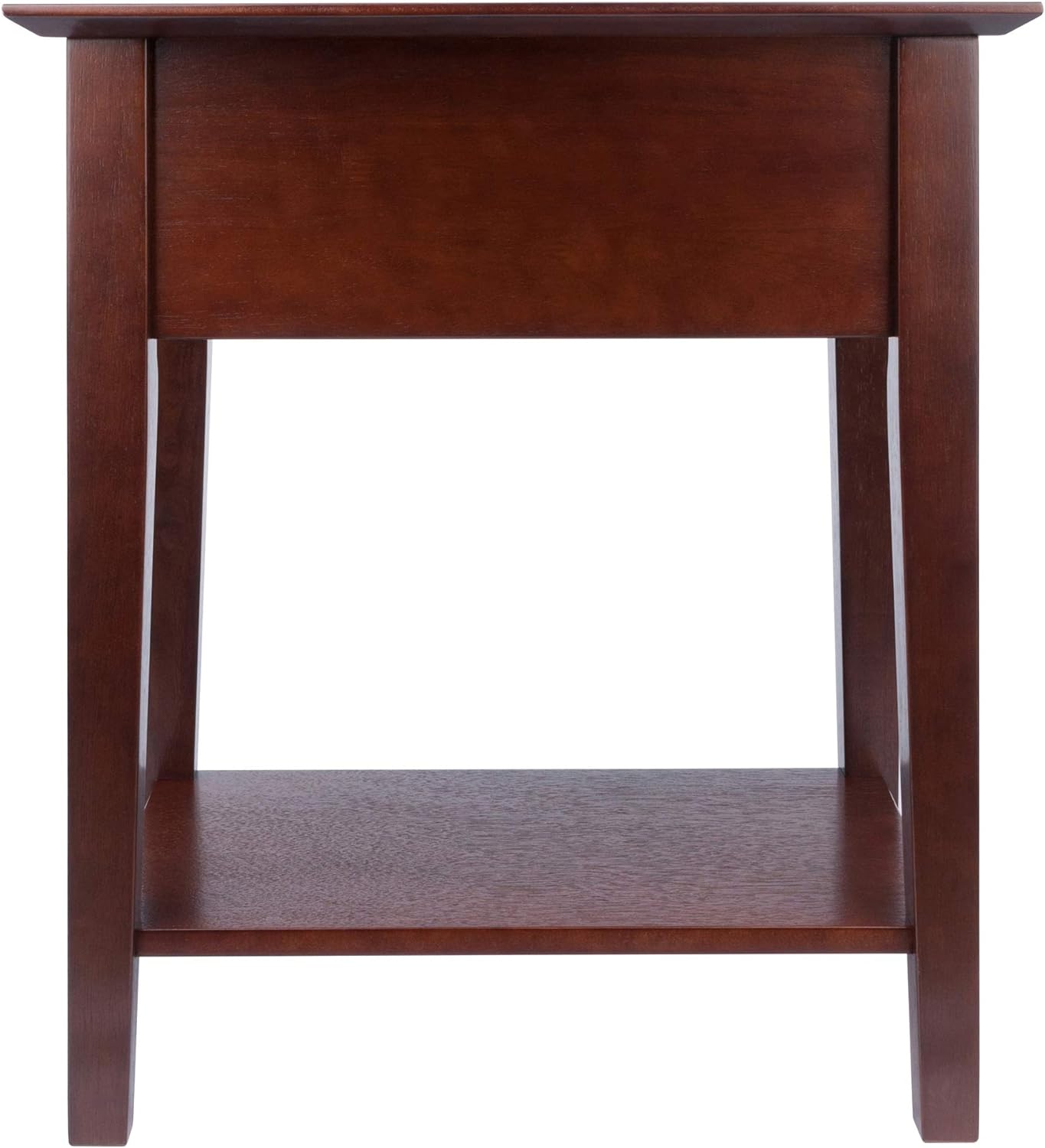 Winsome Wood Shaker Accent Table, Antique Walnut