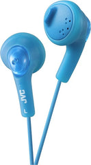 JVC HAF160A Gumy Earbuds, HA-F160 (Blue)