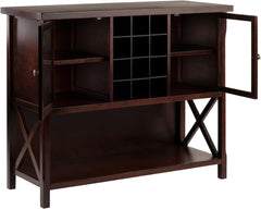 Winsome Xola Buffet Cabinet, Cappuccino