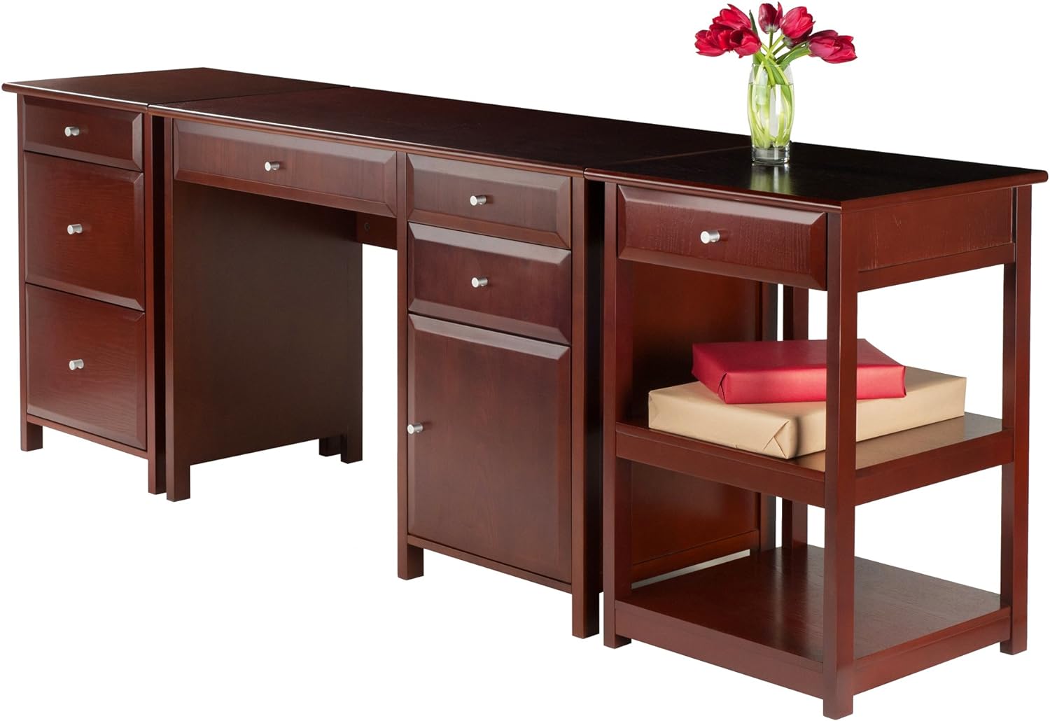 Winsome Delta Home Office, Walnut