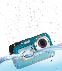 Minolta MN40WP-BL 48.0-Megapixel Waterproof Digital Camera (Blue)