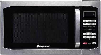 Magic Chef MCM1611ST 1.6 Cubic-ft Countertop Microwave (Stainless Steel)