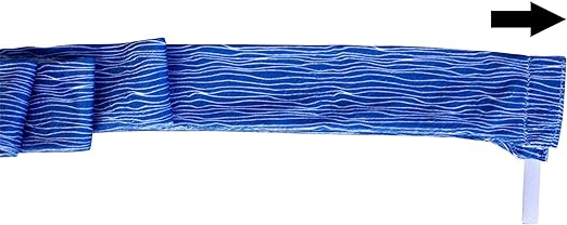 North American Health + Wellness Decorative CPAP Hose Cover, Blue