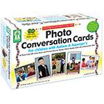 PHOTO CONVERSATION CARDS FOR CHILDREN WITH AUTISM AND ASPERGERS