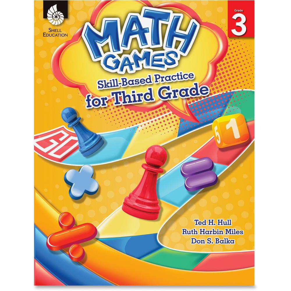 Shell Education Grade 3 Math Games Skills-Based Practice Book by Ted H. Hull, Ruth Harbin Miles, Don S. Balka Printed Book by Ted H. Hull, Ruth Harbin Miles, Don Balka - 136 Pages - Shell Educational