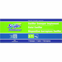 Swiffer Professional Sweeper - 10" Head - Swivel Head, Lightweight - 1 Each - Green