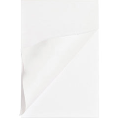 Business Source Plain Memo Pads - 100 Sheets - Plain - Glued - Unruled - 15 lb Basis Weight - 4" x 6" - White Paper - Chipboard Backing - 144 / Carton