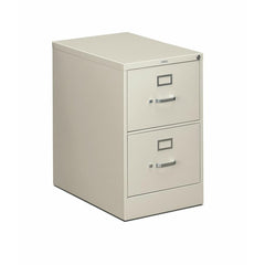 HON 310 H312C File Cabinet - 18.3" x 26.5"29" - 2 Drawer(s) - Finish: Light Gray