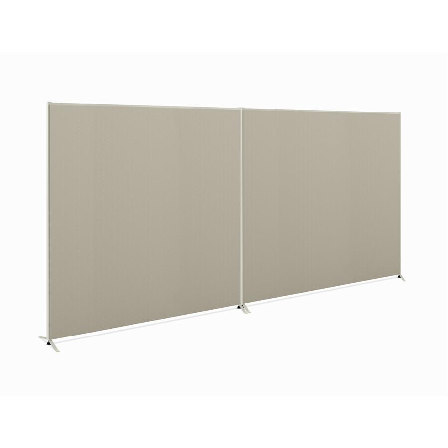 HON Verse HBV-P6060 Panel - 60" Width x 60" Height - Metal, Plastic, Fabric - Light Gray, Gray