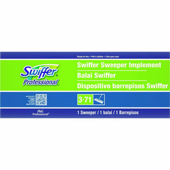 Swiffer Professional Sweeper - 10" Head - Swivel Head, Lightweight - 1 Each - Green