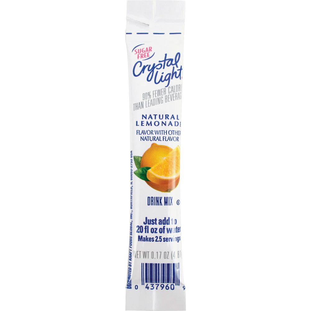 Crystal Light Crystal Light On-The-Go Mix Lemonade Sticks - Powder - 0.17 oz - 30 / Box