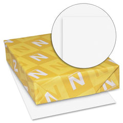 Neenah Capitol Bond Paper - White - 96 Brightness - Letter - 8 1/2" x 11" - 24 lb Basis Weight - Light Cockle - 500 / Ream - Archival-safe, Watermarked - White