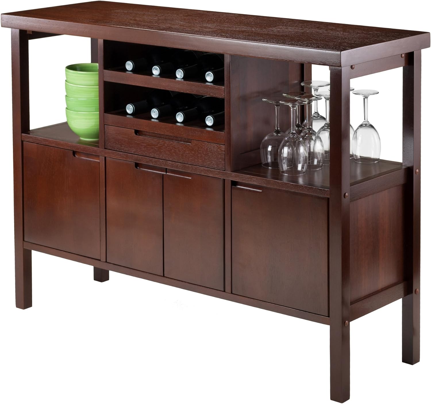 Winsome Diego Buffet / Sideboard, Walnut (94746)