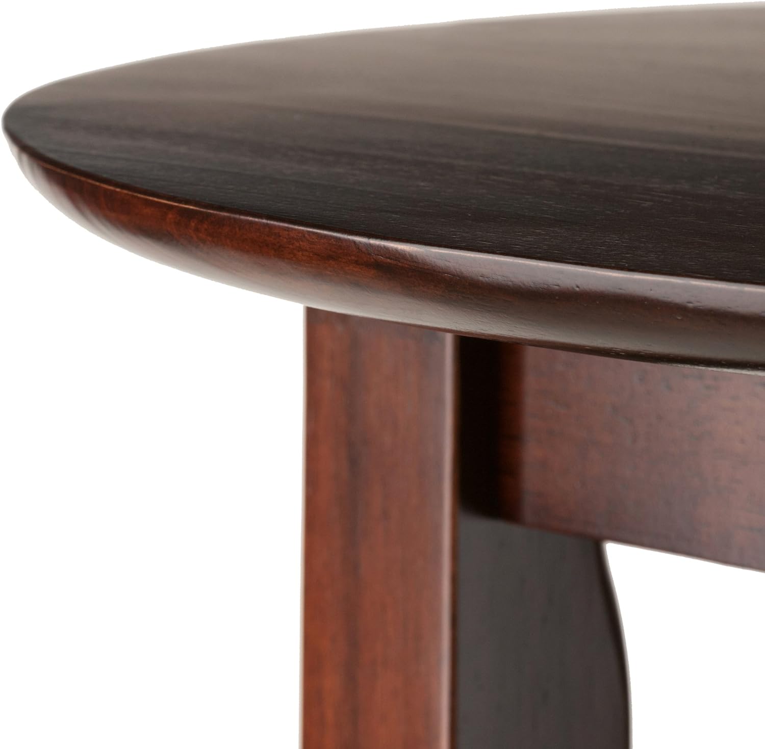 Winsome Fiona Dining Table, Walnut, 33.86 x 33.66 x 38.98 Inches