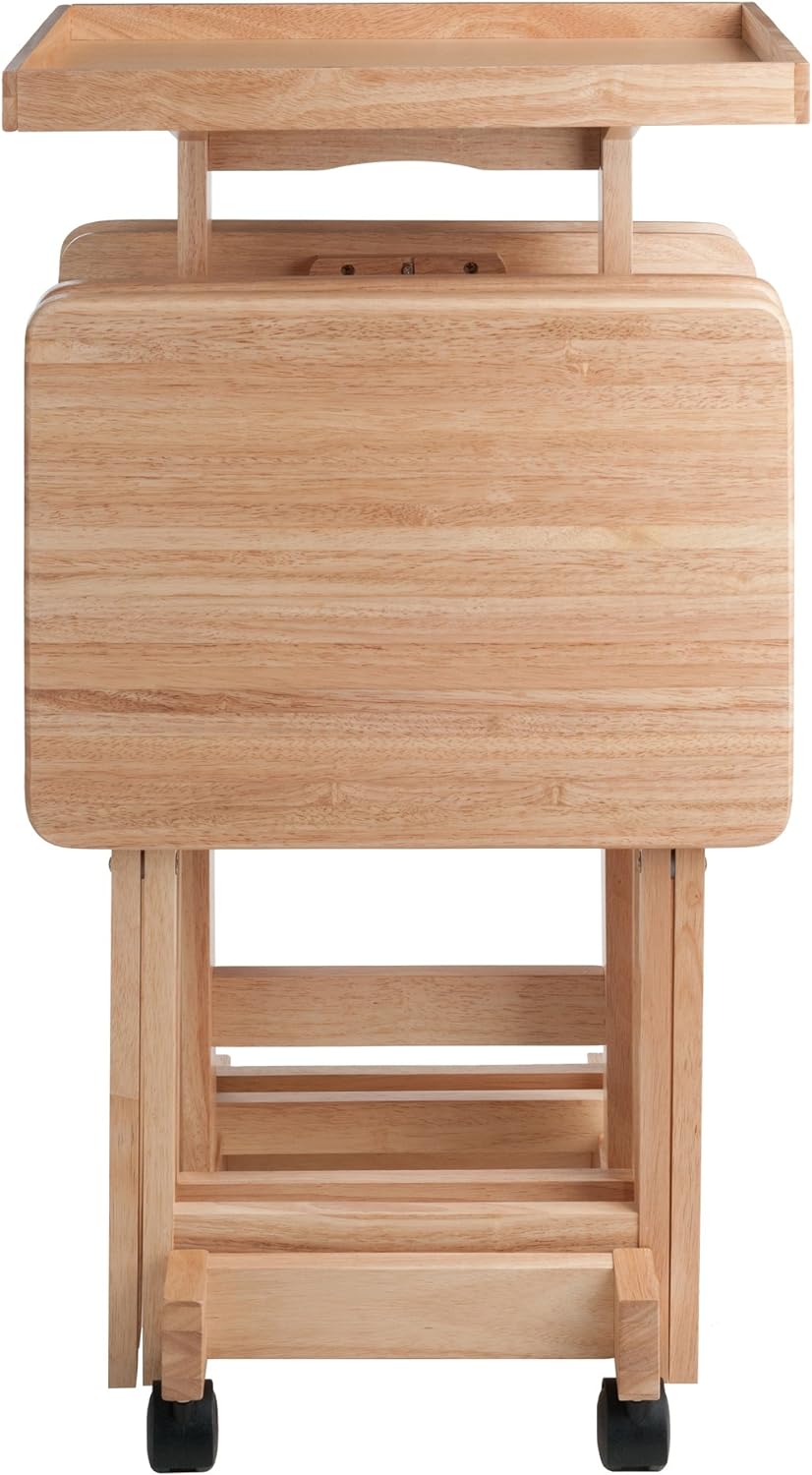 Winsome Isabelle Snack table, Walnut 19.69x15.91x36.22