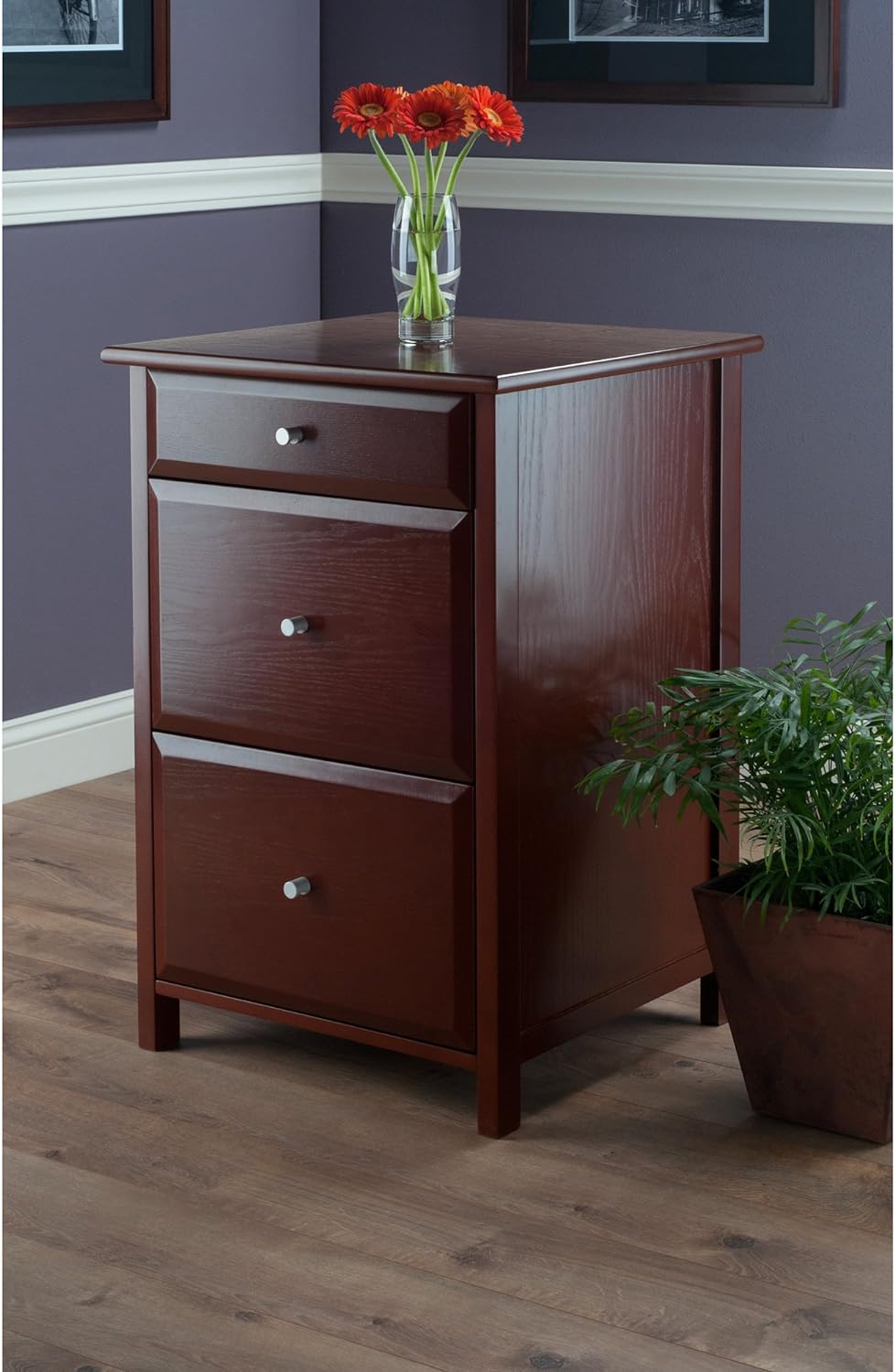 Winsome Delta Home Office, Walnut