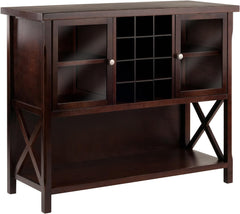 Winsome Xola Buffet Cabinet, Cappuccino